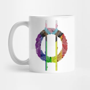 Progress Pride Druid Sigil Mug